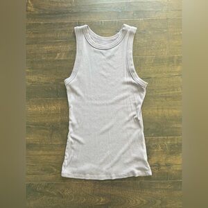 A New Day smoky purple tank top